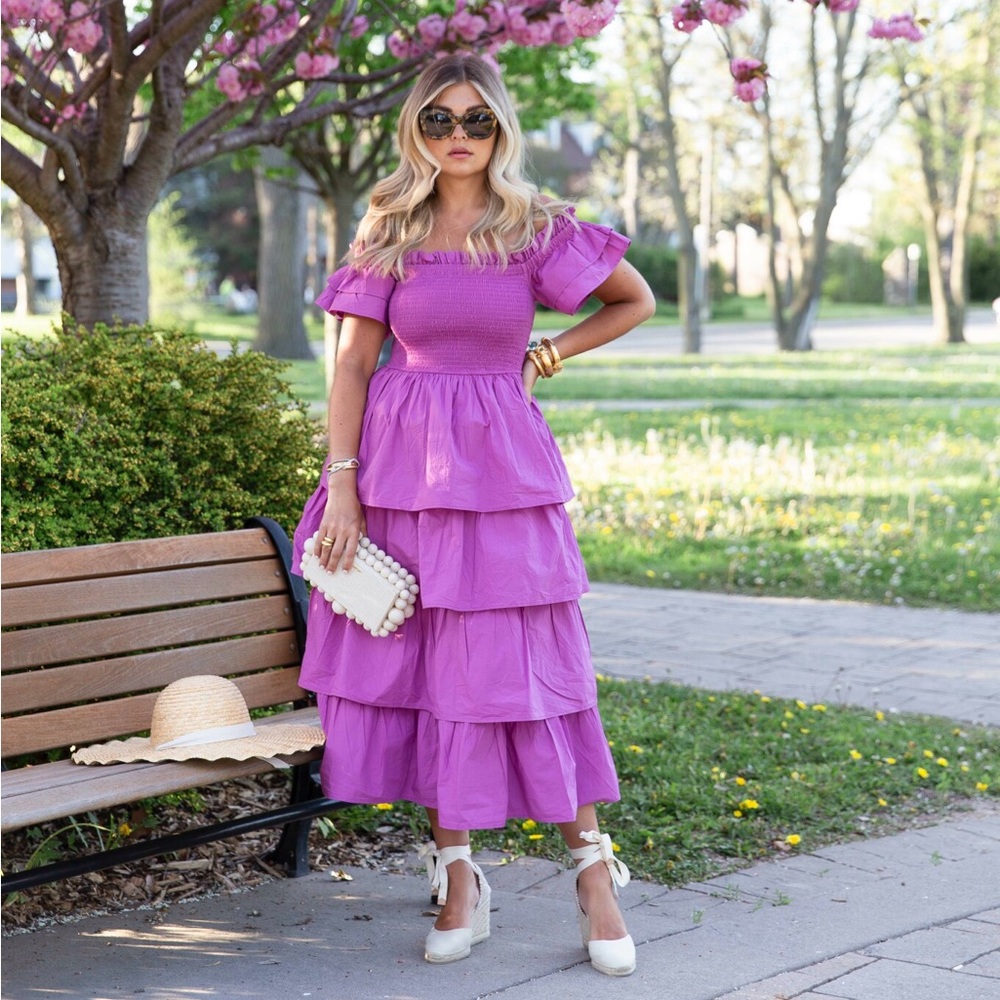 Cleobella tiered dress
